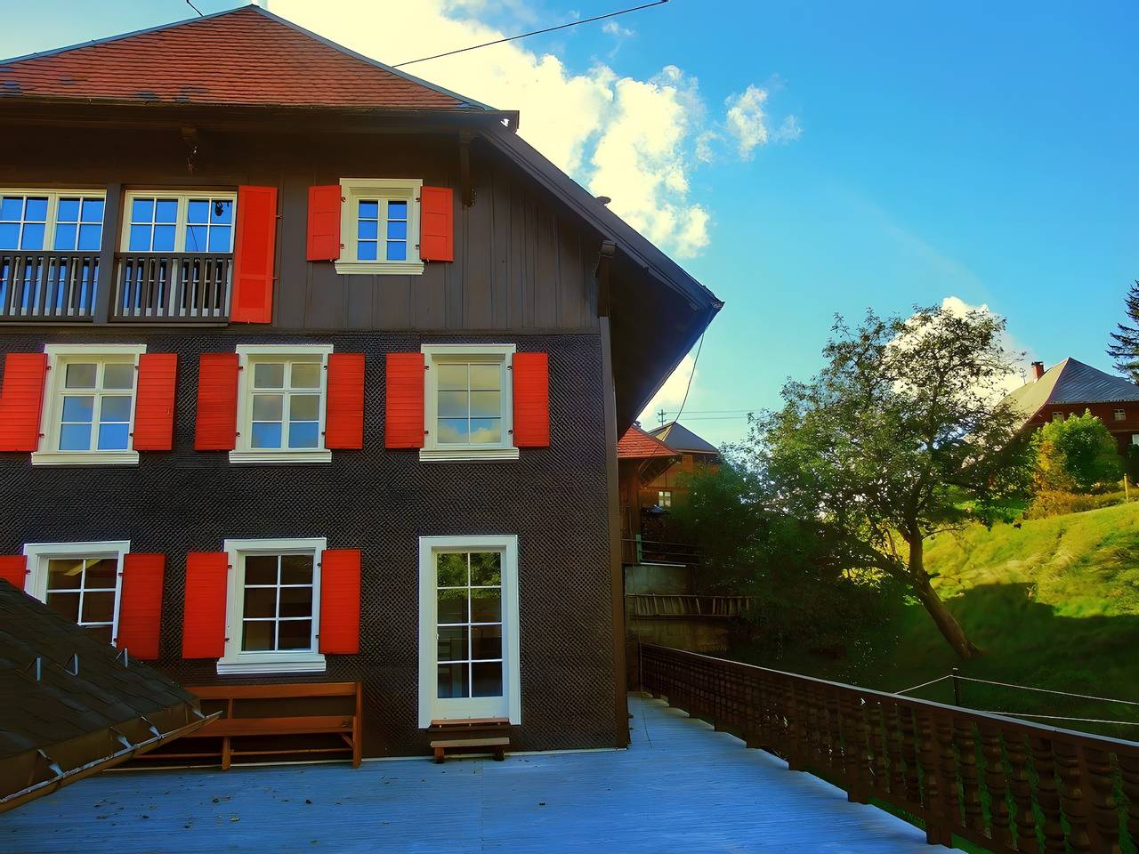 Holiday Home 'Bernau' with Mountain View, Private Terrace and Wi-Fi