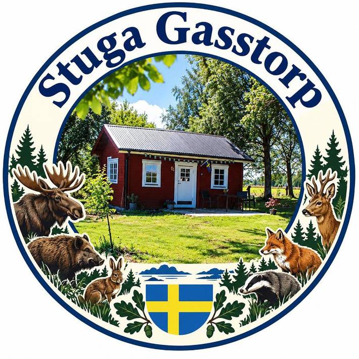 Ferienhaus für 5 Personen, mit Terrasse und Garten sowie Sauna und Ausblick in Gullspang