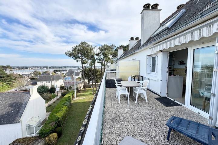 Appartement entier, Charmant Duplex - Vue sur le port de la Trinité in La Trinité-sur-Mer, Côte des Mégalithes