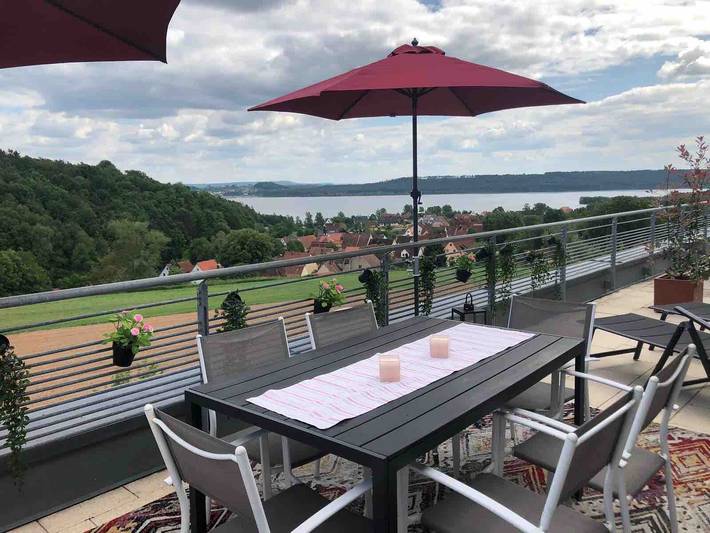 Ferienwohnung für 6 Personen, mit Seeblick in Fränkisches Seenland