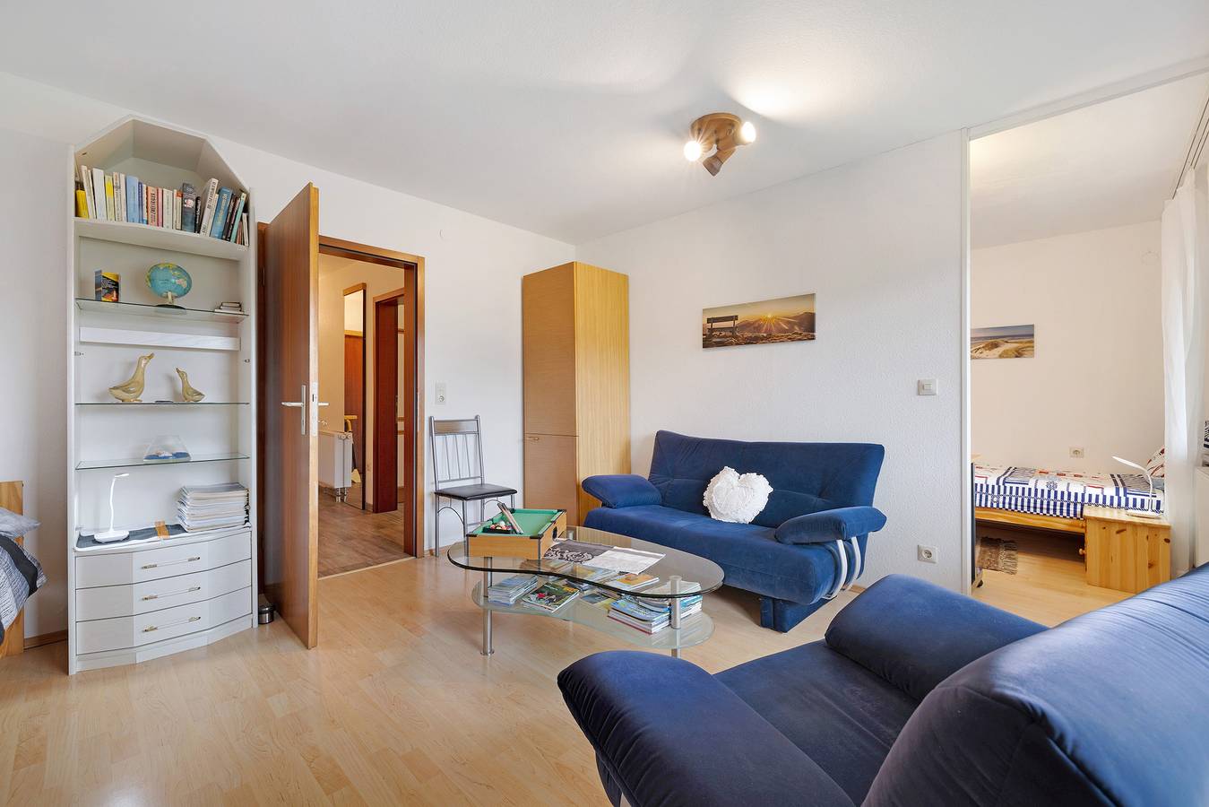 Ganze Wohnung, Ferienwohnung 'Schwäbische Alb' mit Privatterrasse, Gemeinschaftsgarten und Wi-Fi in Burladingen, Neckar-Alb