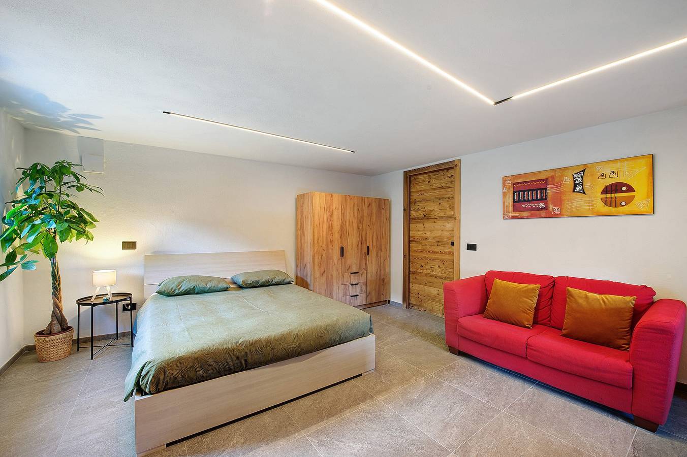 Studio entier, Studio « La Pièce de Leo » à Chatillon in Châtillon (Village), Comune di Châtillon