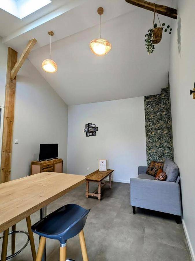 Gîte pour 4 personnes, avec sauna et terrasse ainsi que jardin et jacuzzi, animaux acceptés à Riorges - 4