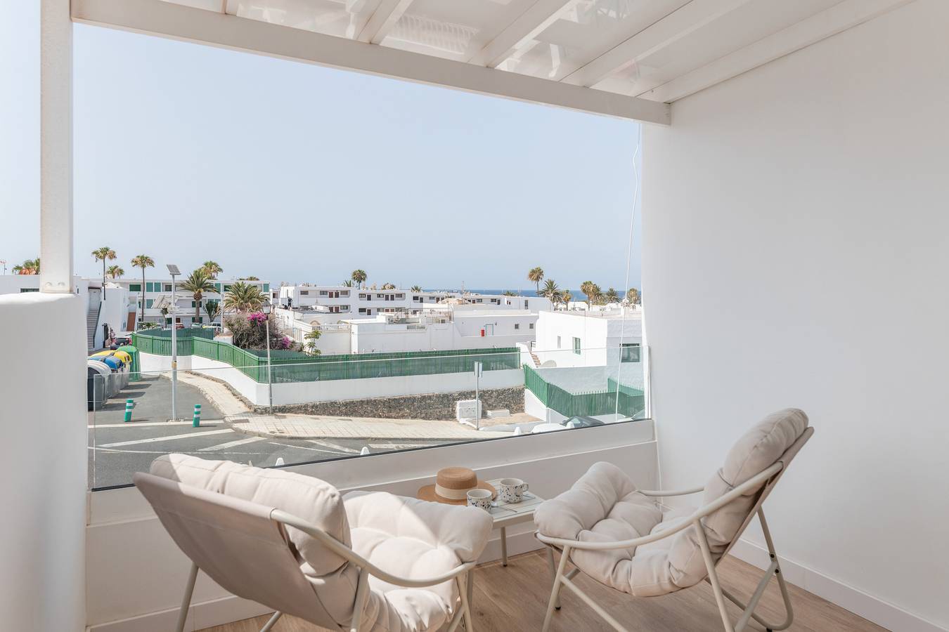 Ferienhaus 'Casa Ancla' mit Meerblick, privater Terrasse und Klimaanlage in Puerto del Carmen, Tías