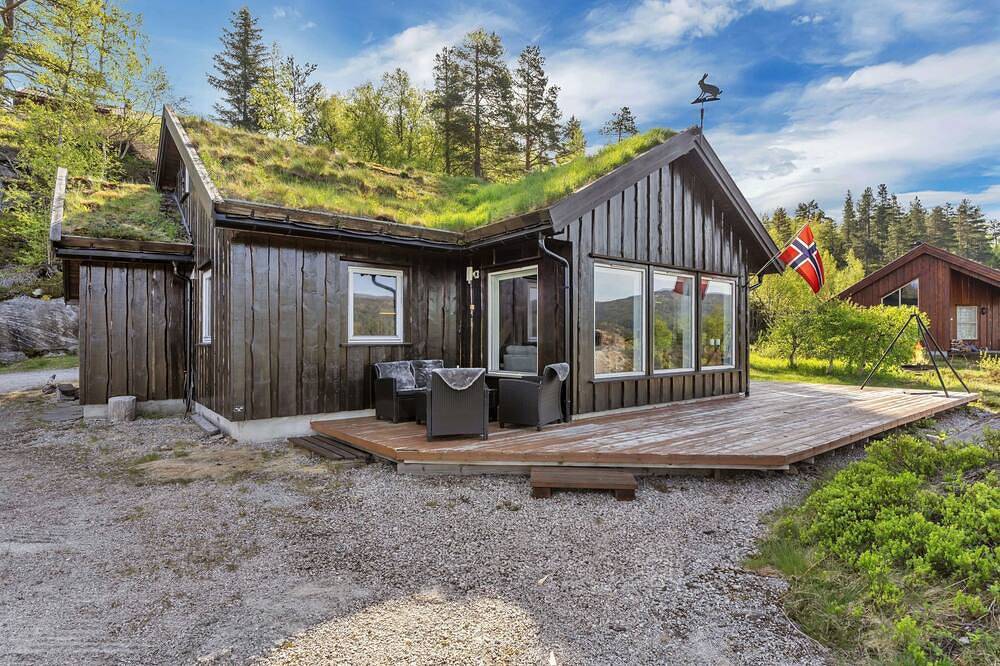 Utsikten in Bortelid, Åseral