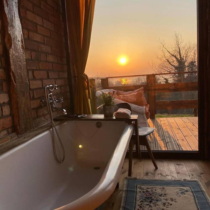 Ferienhaus für 10 Personen, mit Garten und Ausblick sowie Seeblick und Sauna, kinderfreundlich