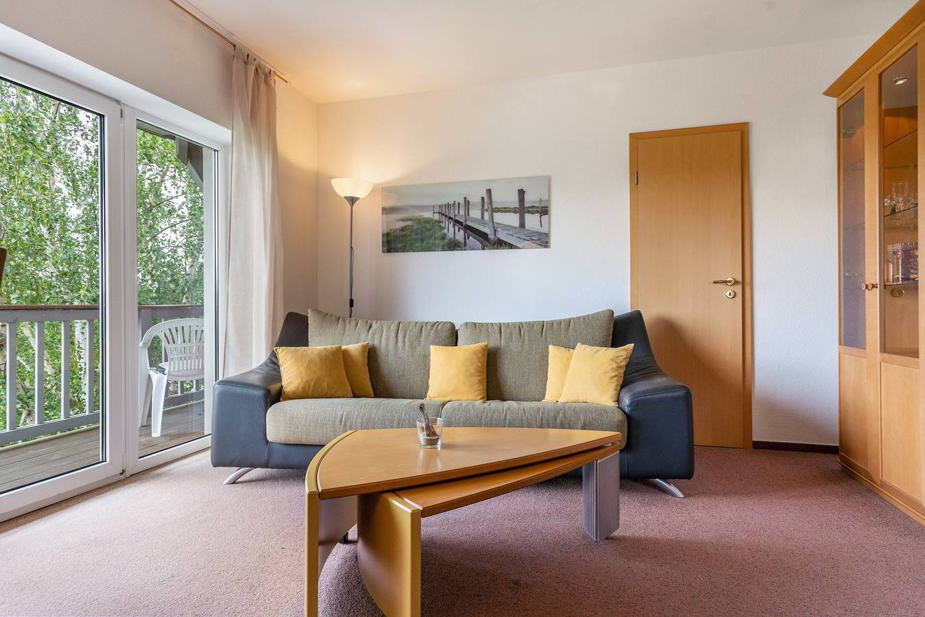 Ganze Wohnung, Ferienwohnung 'Sonnengelb - Fulgenhaus' mit Balkon in Wittenbeck, Bad Doberan & Umland