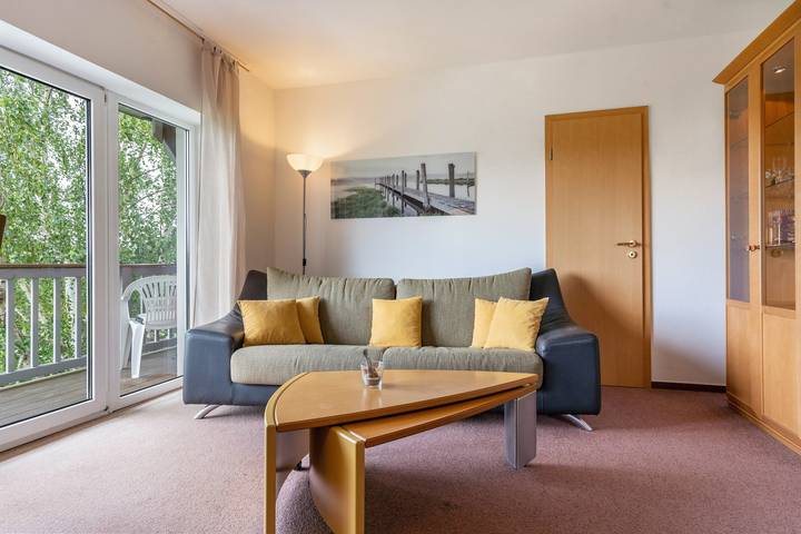 Ferienwohnung für 4 Personen, mit Balkon und Sauna in Wittenbeck