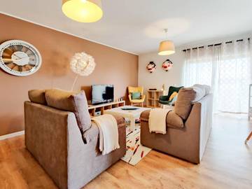 Gîte pour 4 personnes, avec balcon dans Afife