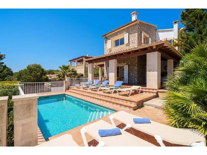Maison de vacances pour 8 personnes, avec Terrasse et Piscine à Cala Mesquida