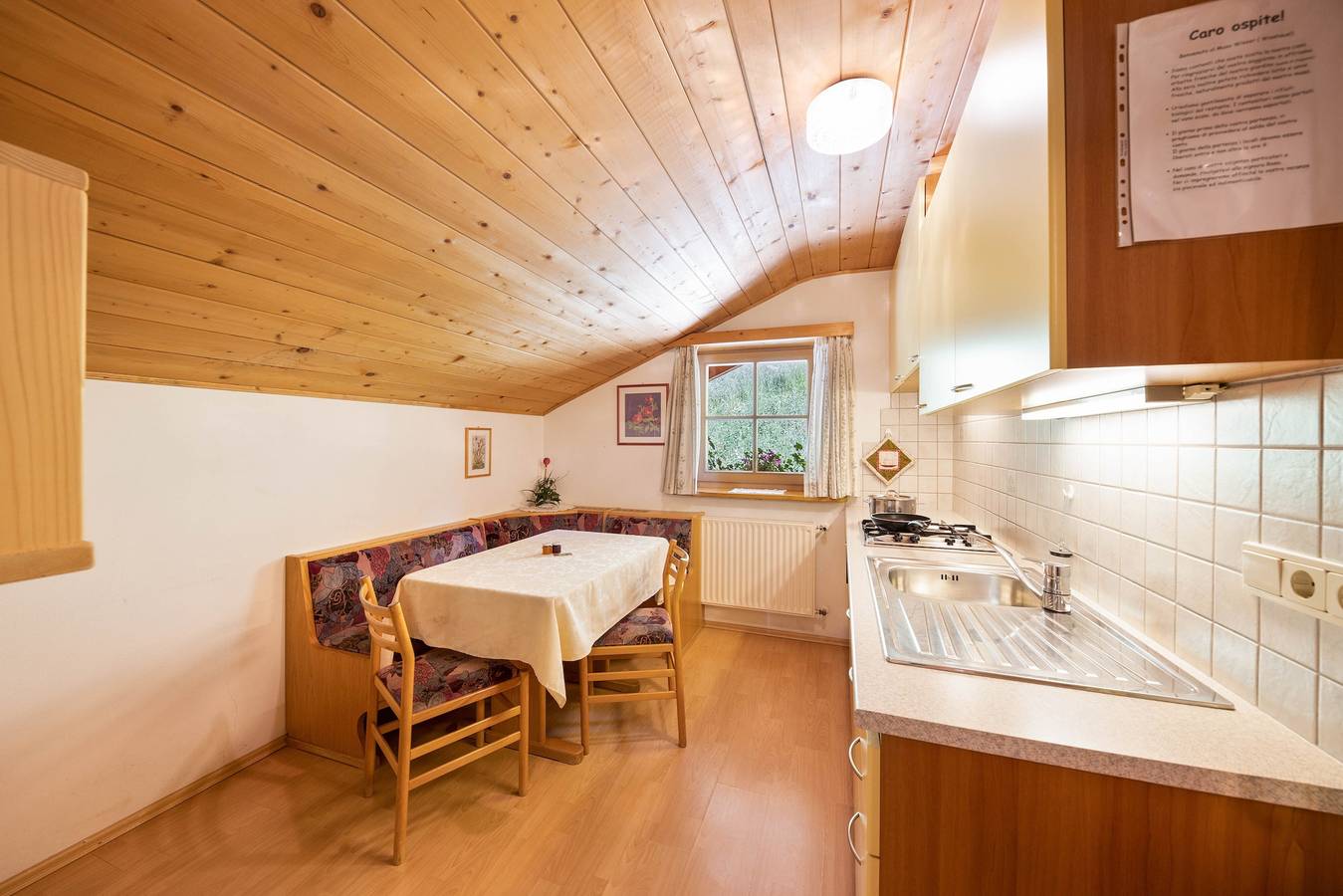 Apartamento entero, Apartamento vacacional "Priml - Wieserhof" con balcón y jardín in Sarentino, Alpes de Sarntal