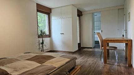 Cottage pour 4 personnes, avec vue et sauna ainsi que terrasse et jardin à Aesch