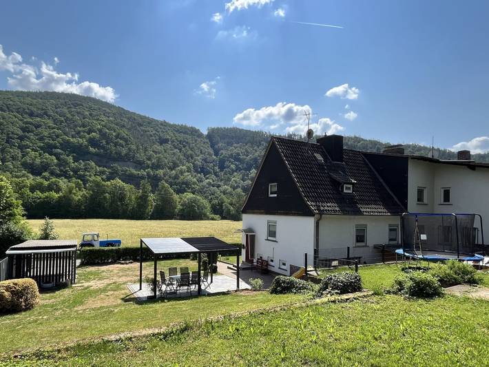 Ferienhaus für 4 Personen, mit Garten am Edersee