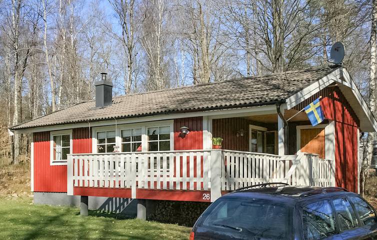 Ferienhaus für 6 Personen, mit Terrasse und Garten sowie Seeblick in Hallabro - 3