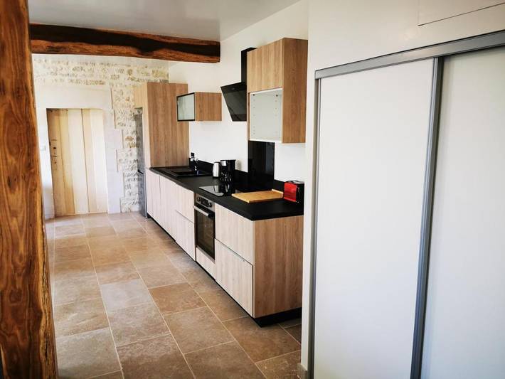 Gîte pour 2 personnes, avec jardin à Saint-Bris-le-Vineux