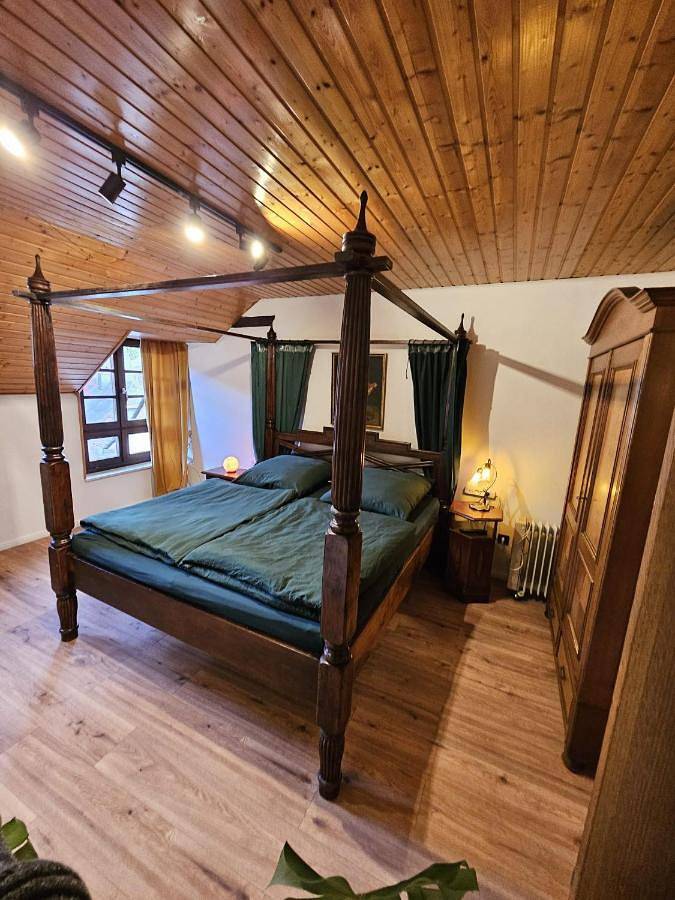 Ferienhaus für 4 Personen, mit Terrasse und Ausblick in Lieser