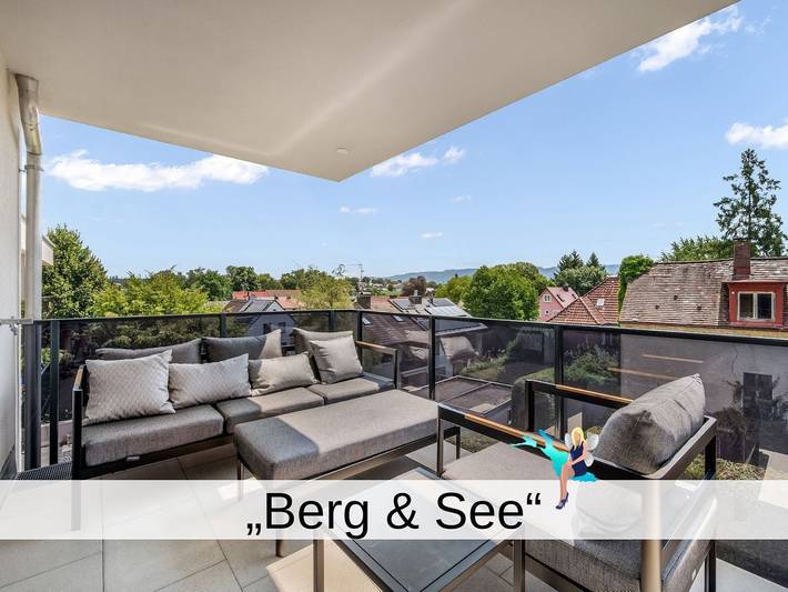 Ganze Wohnung, Ferienwohnung Berg und See -  moderne Wohnung mit Rundblick am Bodensee genießen in Lindau, Bayerisch Schwaben