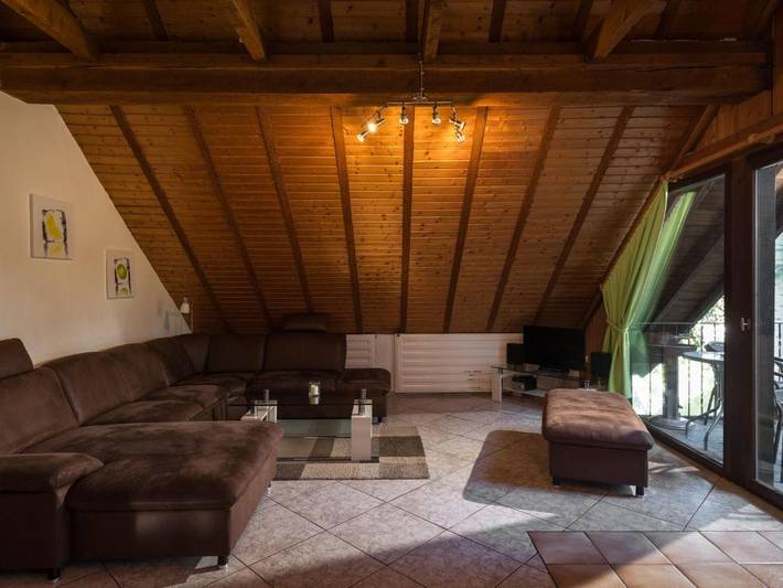 Ferienwohnung für 7 Personen, mit Sauna und Balkon sowie Garten, mit Haustier - 1