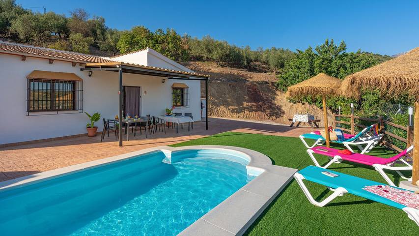 Casa rural para 18 personas, con balcón/terraza en Riogordo - 3