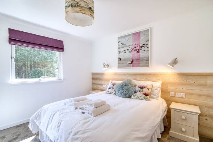 Chalet für 6 Personen mit Garten in Stirling und Umgebung