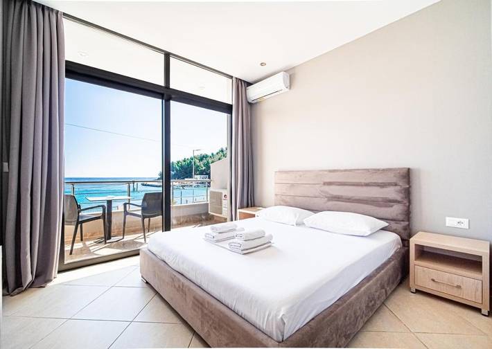 Maison d’hôte pour 2 personnes, avec jardin et balcon à Himarë - 3