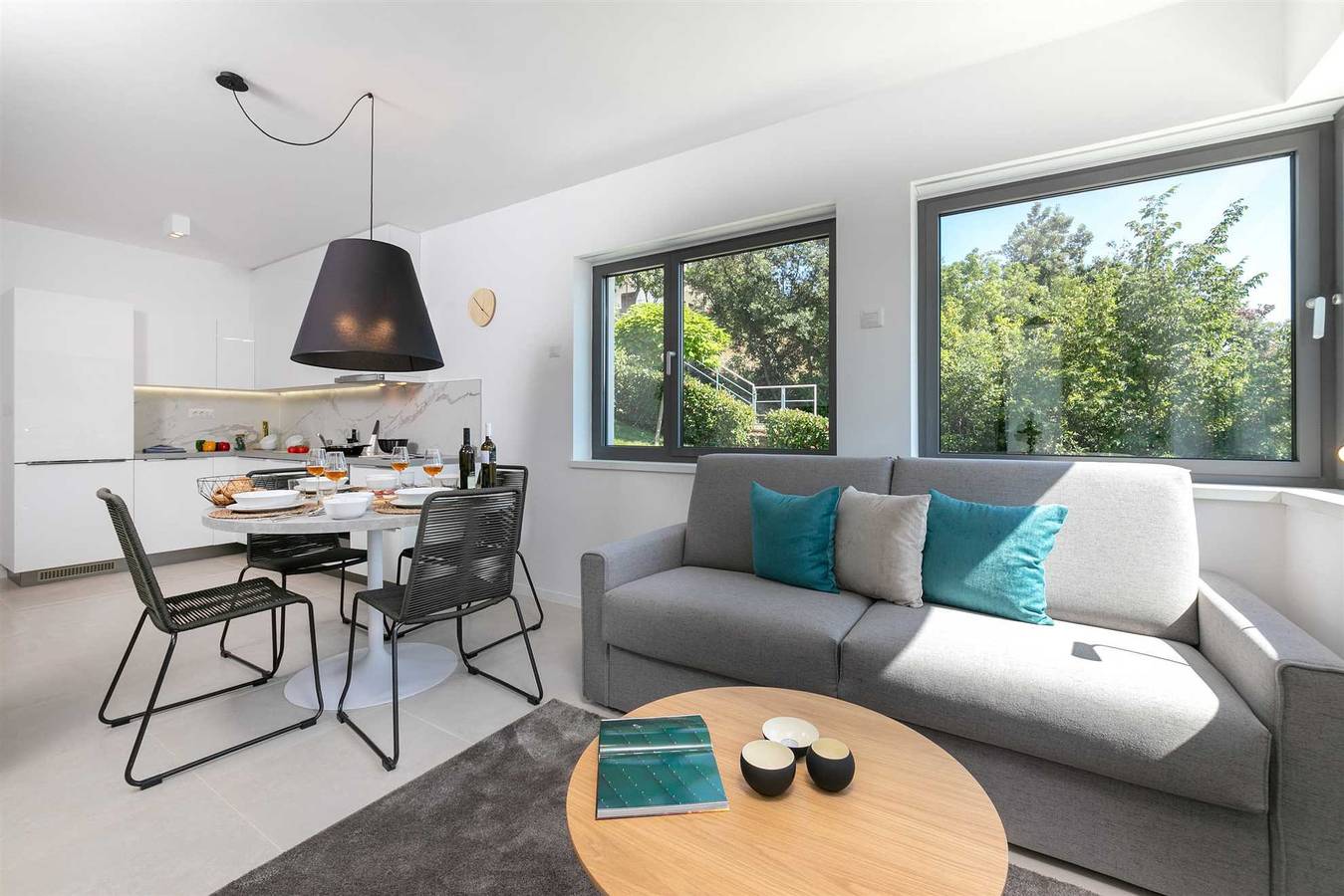 Ganze Wohnung, Premium-Apartment Kanat Iii mit Meerblick in Rabac, Labin-Rabac