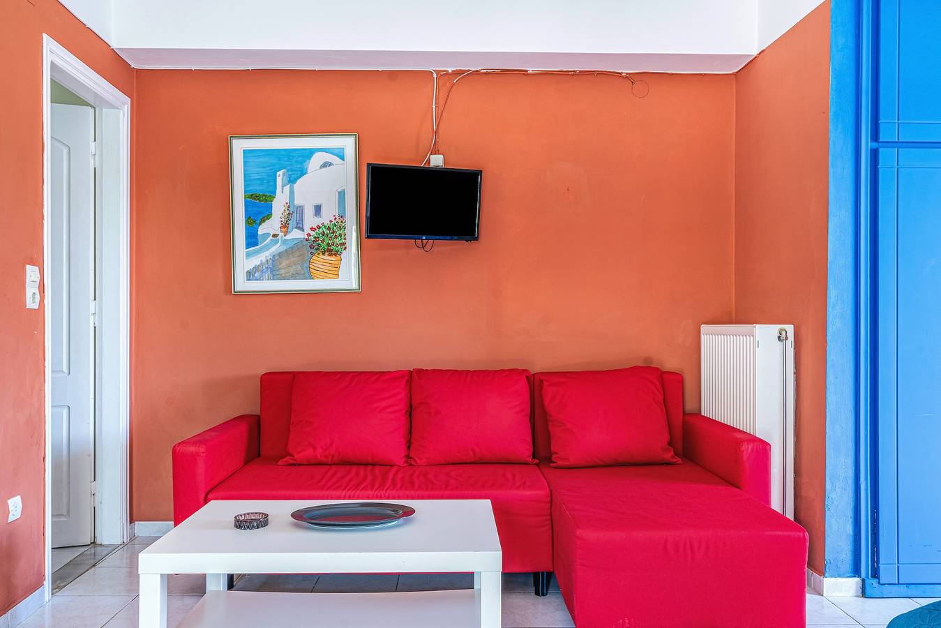 Studio entier, Studio 'Veronis 1' avec vue sur la mer, piscine partagée et Wi-Fi. in Vathy, Ithaque