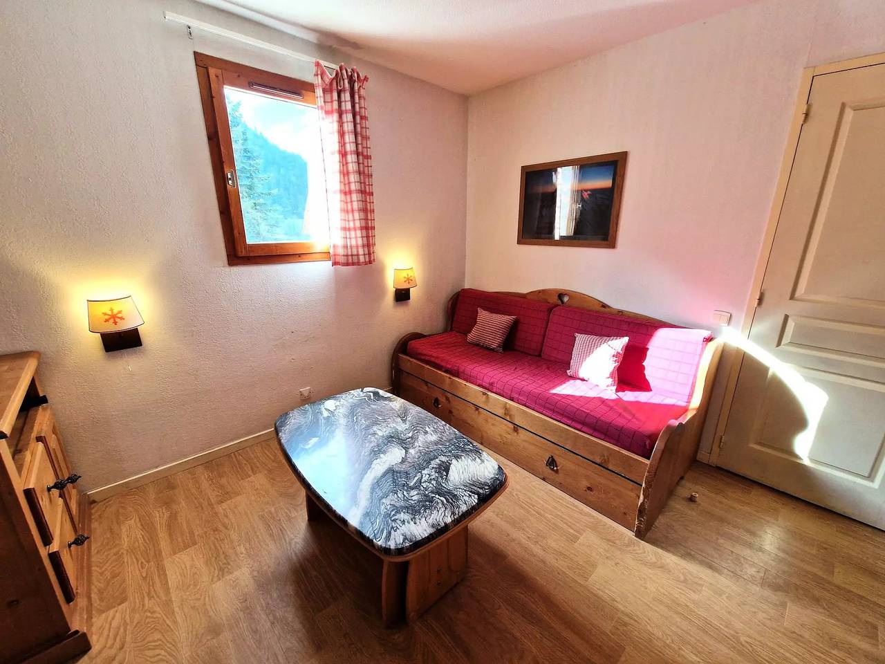 Entire apartment, 4 rooms 6/8 people 46 m2 in Valfréjus, Modane