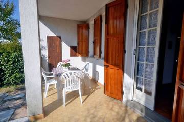 Location de vacances pour 3 personnes, avec jardin et terrasse à Lido delle Nazioni