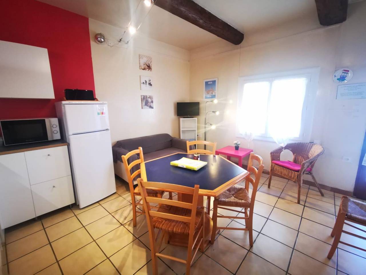 Gîte für 5 Personen mit Terrasse in Poussan, Côte d'Améthyste