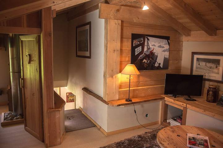 Chalet pour 4 personnes, avec Terrasse et Jardin