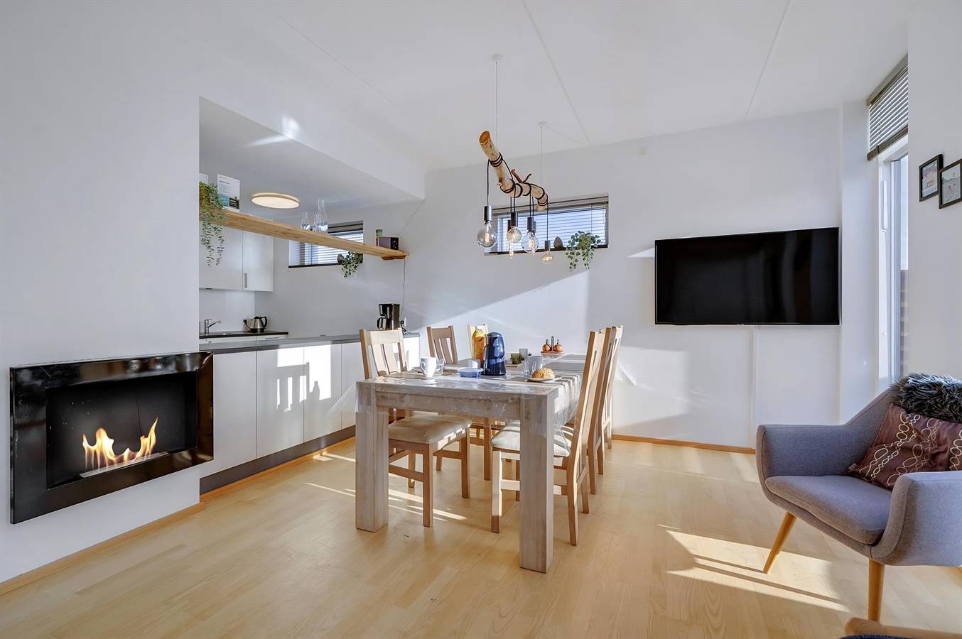 Ganze Wohnung, 3 bedroom pet friendly apartment in Rømø in Sønderstrand, Havneby