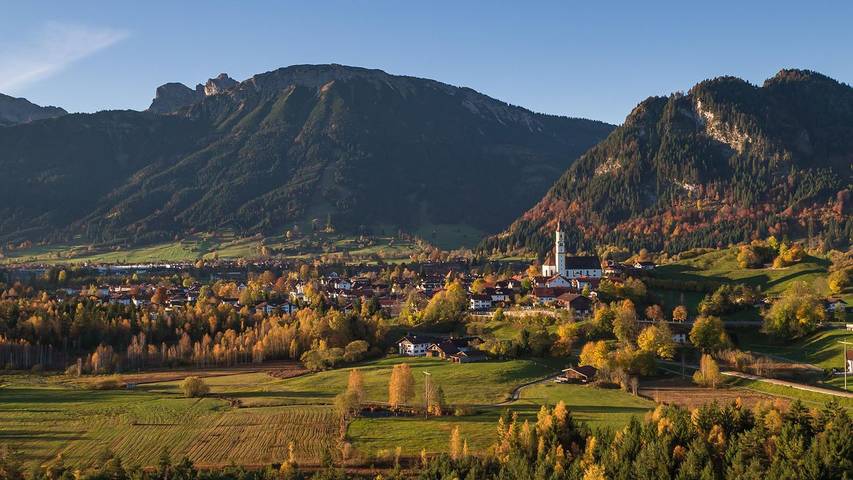 Hütte für 4 Personen, mit Terrasse und Garten in Pfronten