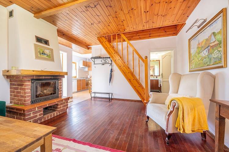 Komfortables Ferienhaus mit Kamin, Bobolin in Bobolin, Powiat Sławieński