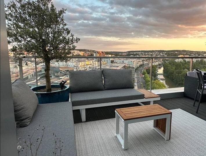 Gîte pour 6 personnes, avec terrasse et vue à Issy-les-Moulineaux - 2