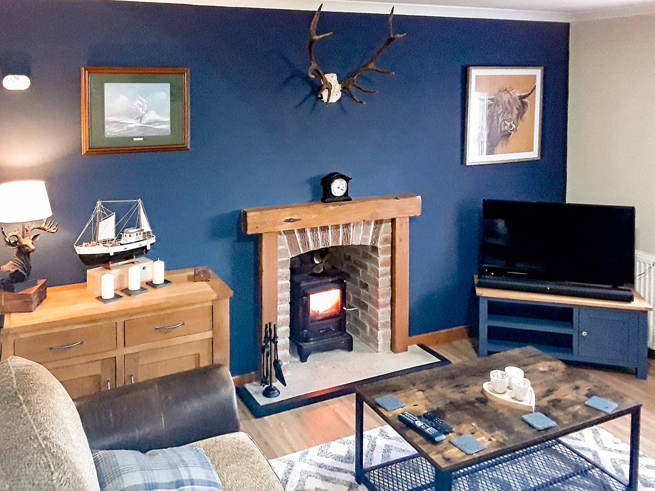 Macrury Cottage in North Uist, Buiten-Hebriden