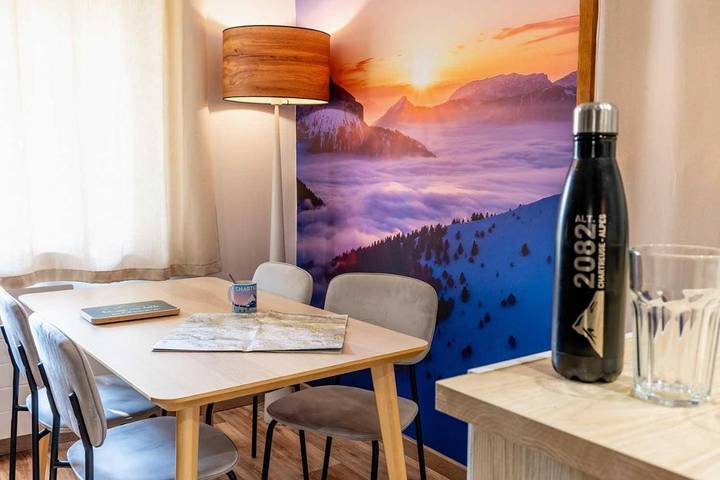 Gîte pour 4 personnes, avec vue ainsi que terrasse et jardin, animaux acceptés à Saint-Pierre-d'Entremont - 3