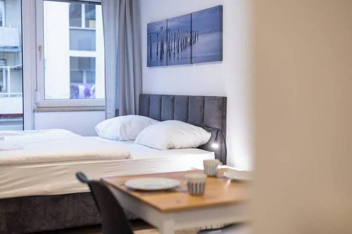 Appartement entier, Modernes Apartment in der Innenstadt - Studio Apartment in Würzburg, Région viticole de Franconie