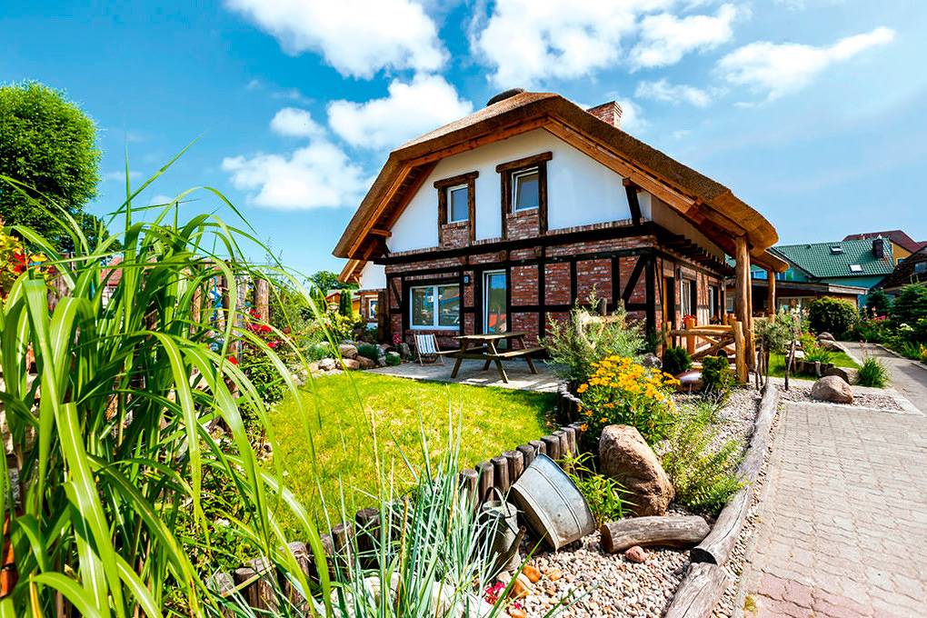 Maison de vacances pour 10 personnes avec terrasse in Niechorze, Powiat de Gryfice