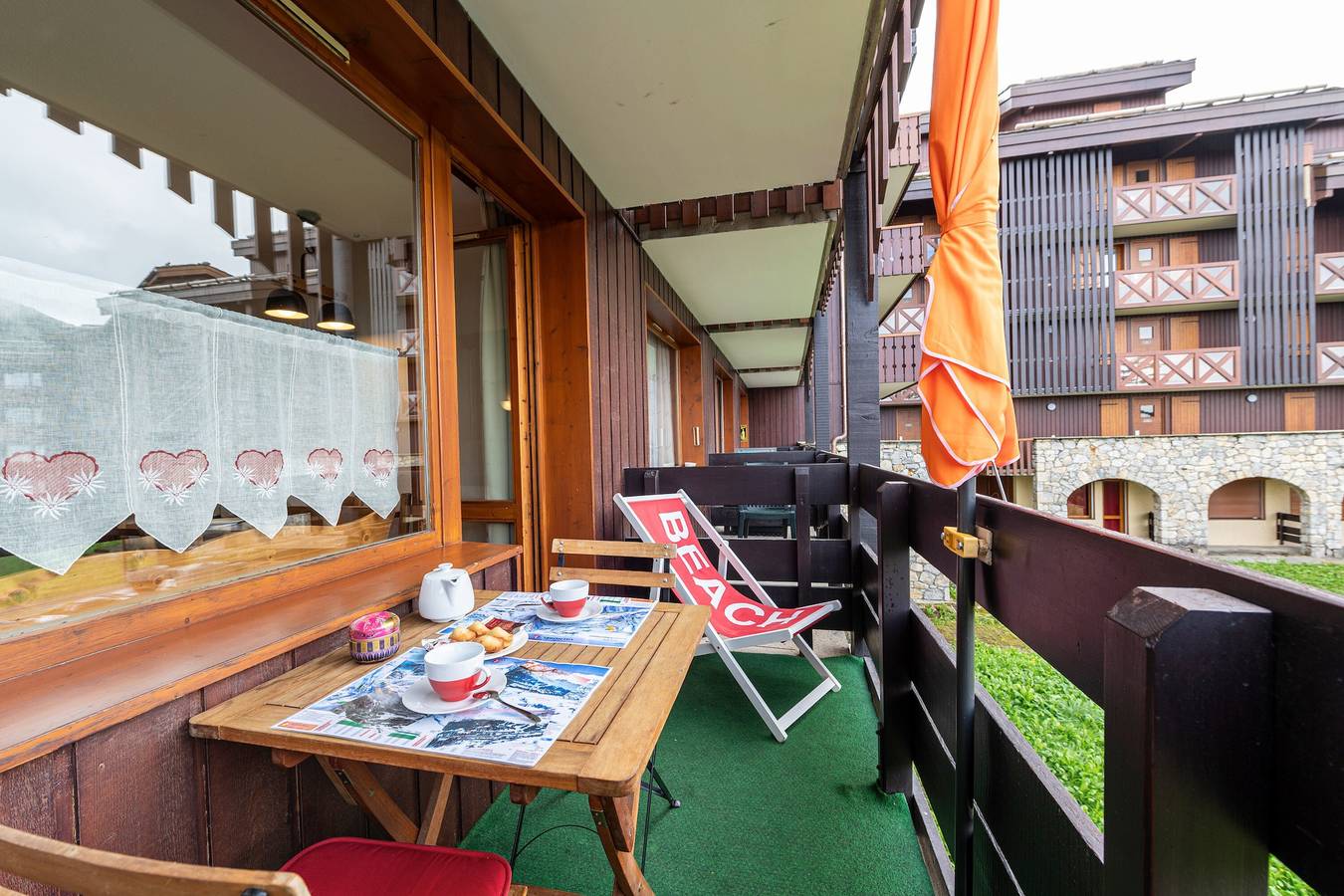 Appartement entier, Appartement « Le Cheval Blanc E7 » avec vue sur la montagne et balcon in Valmorel, Les Avanchers-Valmorel