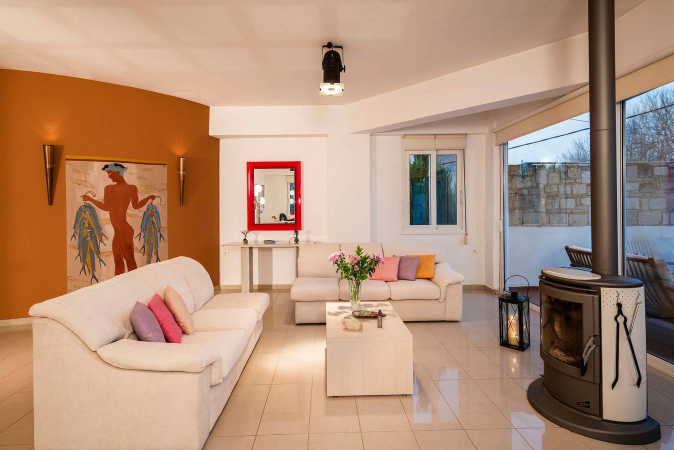 Geheel appartement, Villa Joy Mare - Seaside Escape with Private Pool in Agioi Apostoli, Chania en omgeving