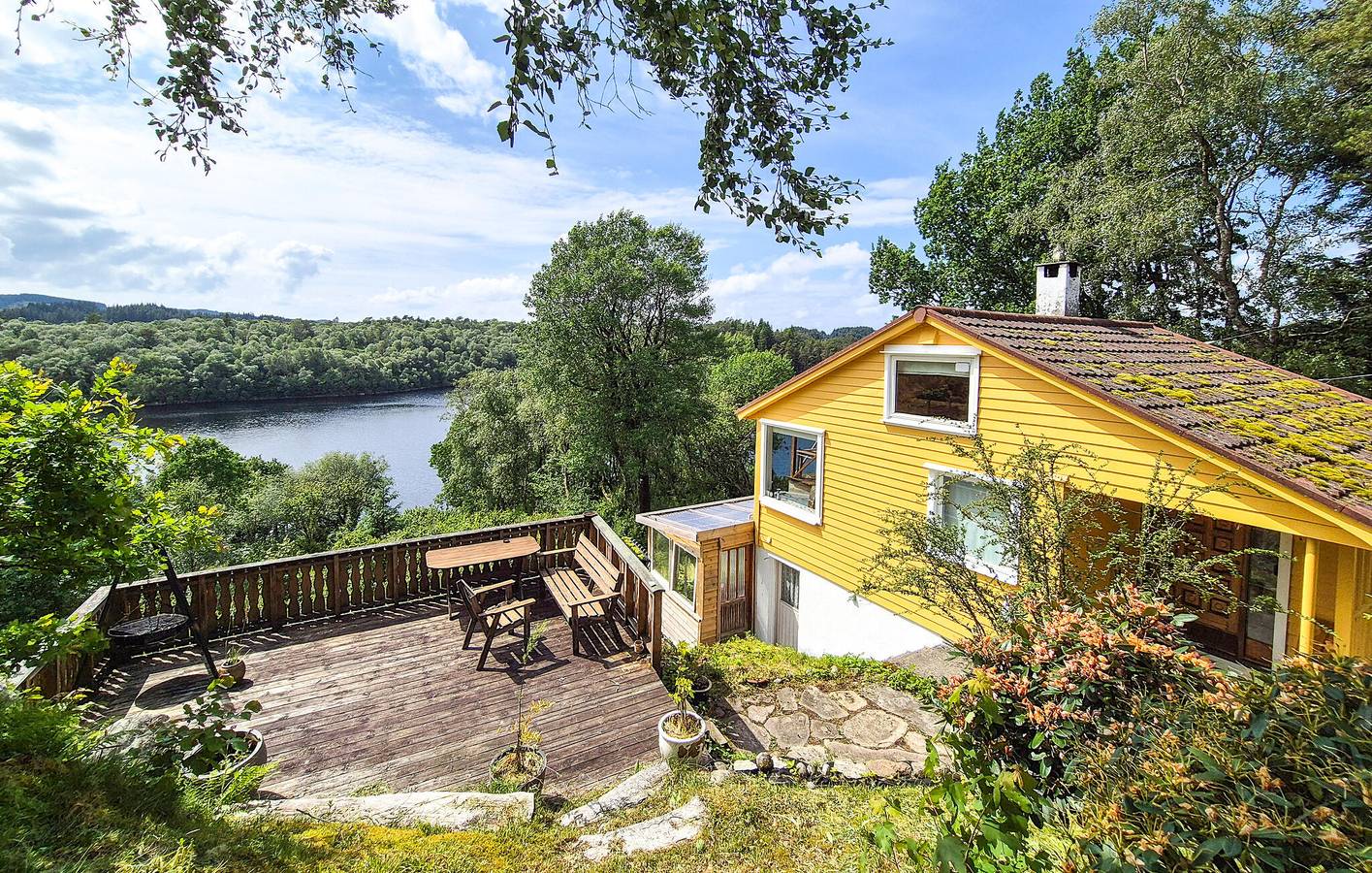Feriehus for 5 personer med jacuzzi in Haugesund 