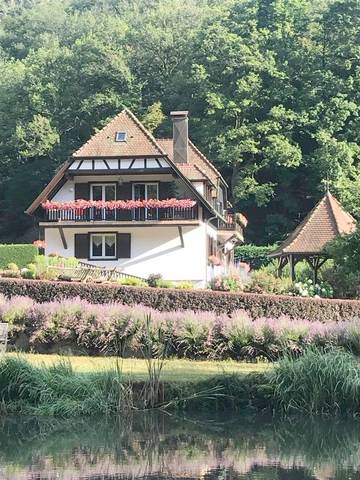 Maison d’hôte pour 2 personnes, avec terrasse ainsi que vue et jardin à Andlau