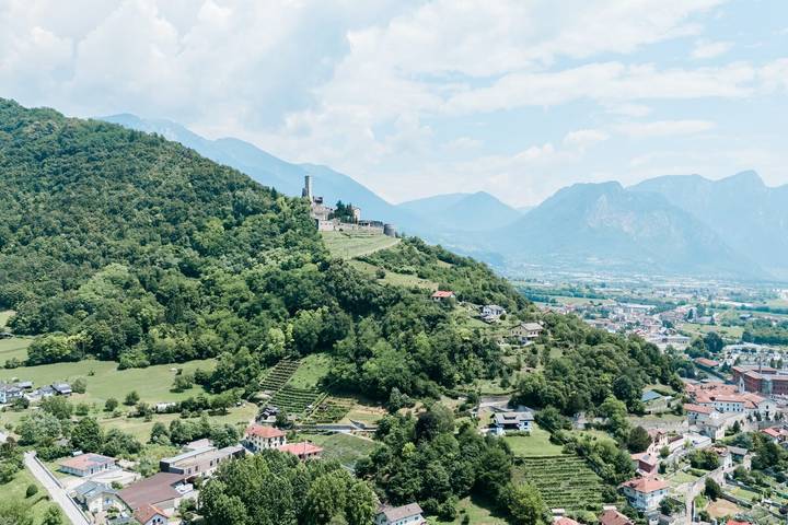 Zimmer 5 in Borgo Valsugana – Doppel- oder Dreibettzimmer, Self-Check-in in Borgo Valsugana, Valsugana