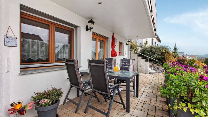 Ferienwohnung für 4 Personen, mit Terrasse in Weilheim