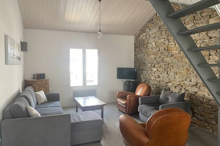 Maison de vacances pour 7 personnes, avec terrasse et jardin