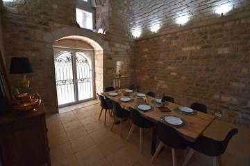 Gîte pour 9 personnes, avec balcon et vue à Saint-Marcel-d'Ardèche