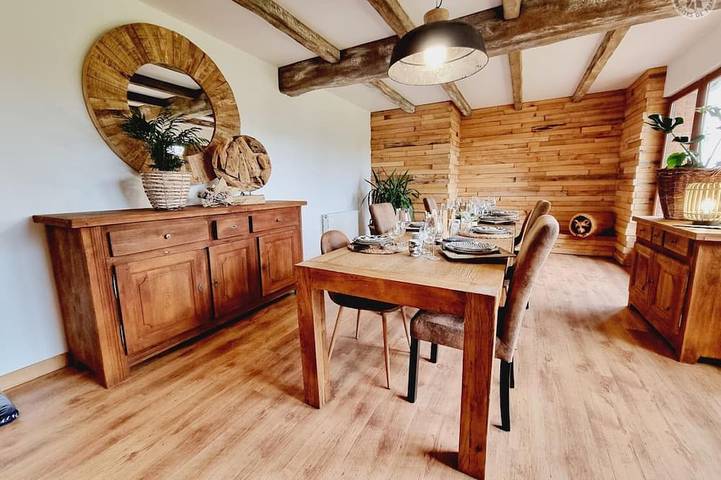 Gîte pour 6 personnes, avec jardin