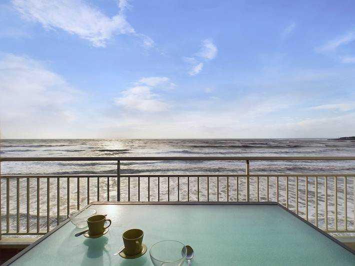 Appartement de vacances pour 6 personnes, avec Vue sur l’océan ainsi que Balcon et Vue