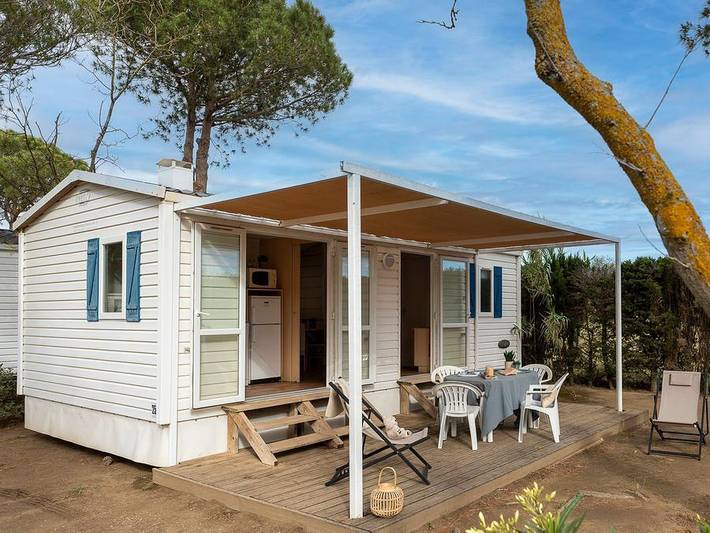 Mobil home pour 4 personnes, avec bassin pour enfant dans Torreilles-Plage - 2